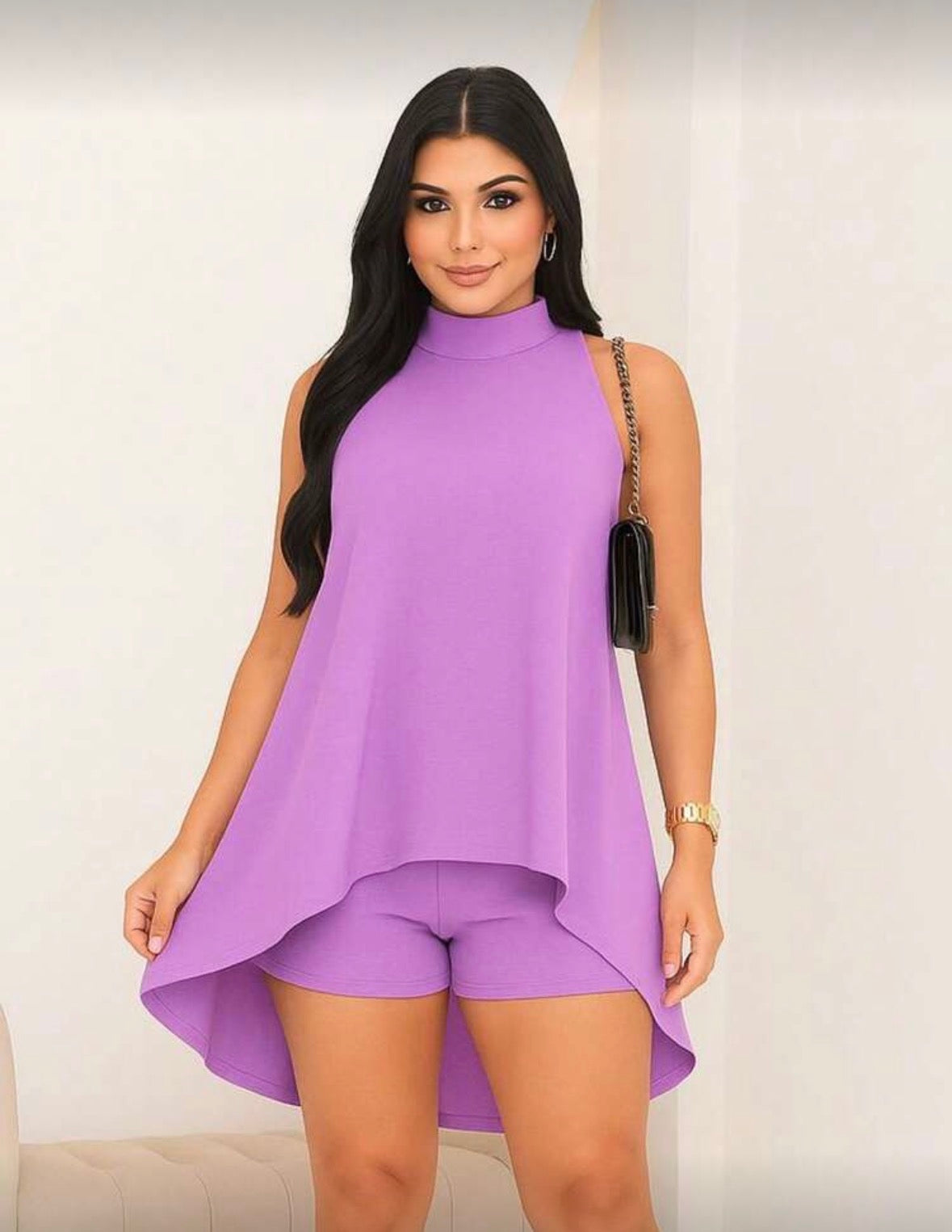 Conjunto Macaquinho Feminino Soltinho Frente Única – Tecido Duna Leve e Fresquinho para o Verão | Madassa