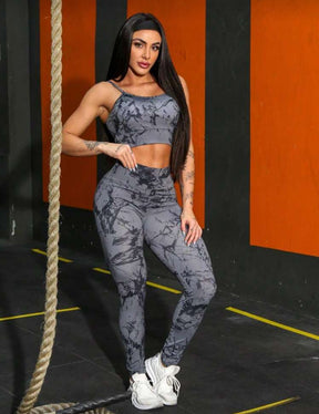 Conjunto Fitness Feminino para Academia – Top Alcinha com Bojo e Conforto Premium | Madassa
