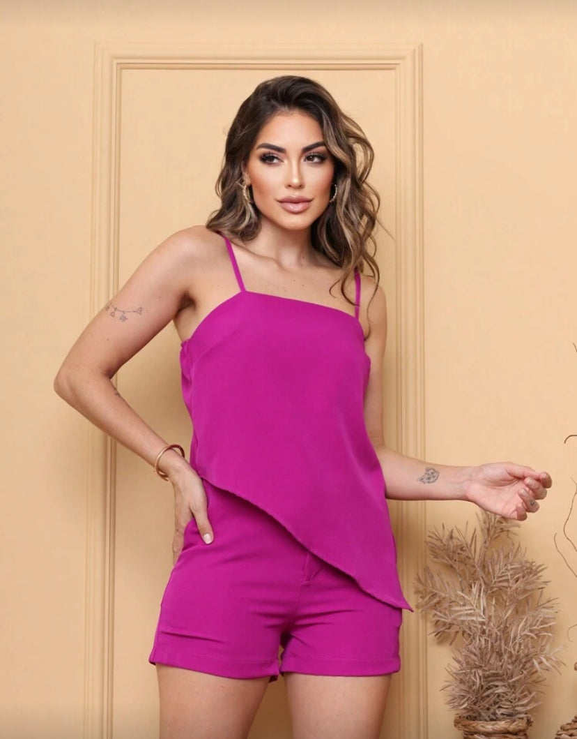 Conjunto Feminino Cropped com Shorts – Moda Casual, Estilosa e Confortável para o Dia a Dia | Madassa