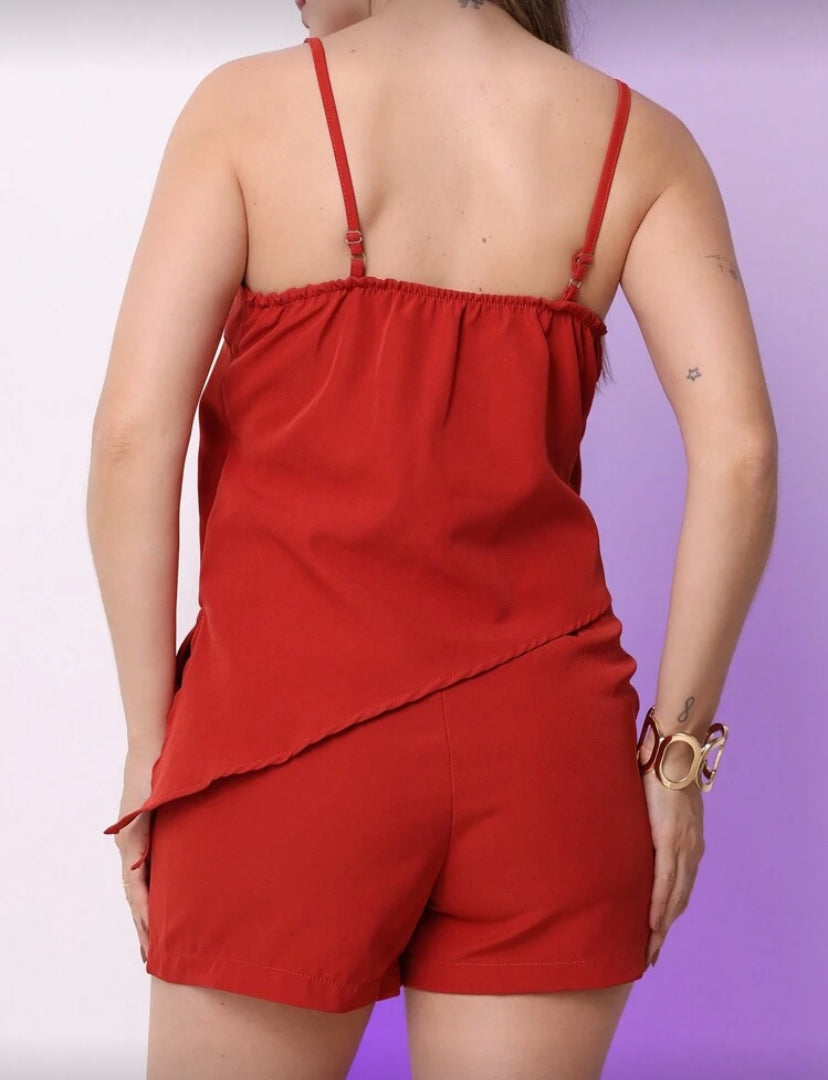 Conjunto Feminino Cropped com Shorts – Moda Casual, Estilosa e Confortável para o Dia a Dia | Madassa