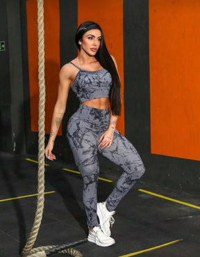 Conjunto Fitness Feminino para Academia – Top Alcinha com Bojo e Conforto Premium | Madassa